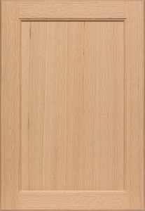 Quarter Sawn Red Oak Door