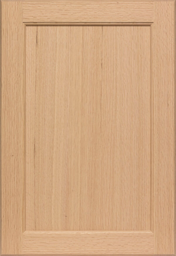 Quarter sawn red oak cabinet door