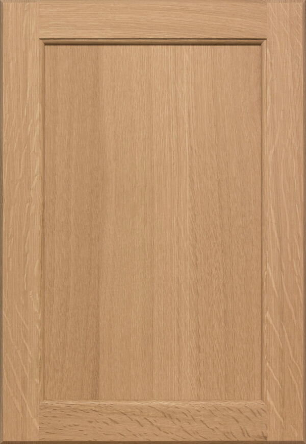 Quarter sawn white oak cabinet door