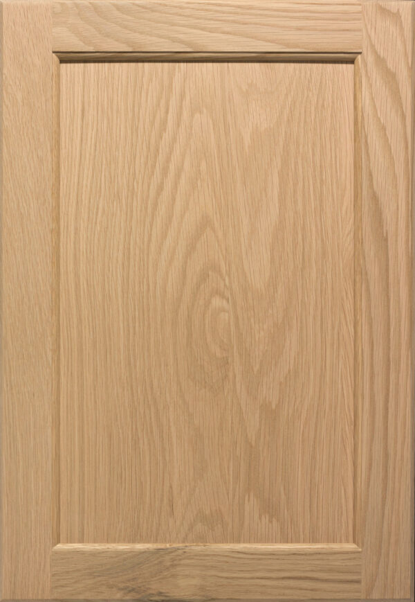White oak cabinet door